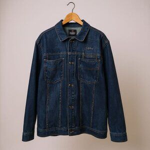 Starbury by Stephon Marbury Men’s Denim Jean Jacket XL Blue Cotton Steve & Barry